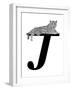 J is for Jaguar-Stacy Hsu-Framed Art Print