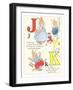 J is for Jam, K is for Kite-null-Framed Art Print