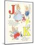 J is for Jam, K is for Kite-null-Mounted Art Print