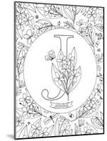 J is for Jasmine-Heather Rosas-Mounted Art Print