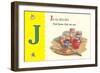 J is for Jellies-null-Framed Art Print