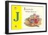 J is for Jellies-null-Framed Art Print