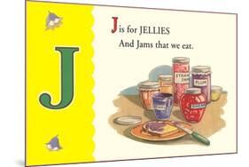 J is for Jellies-null-Mounted Premium Giclee Print