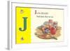 J is for Jellies-null-Framed Art Print