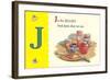 J is for Jellies-null-Framed Art Print