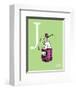 J is for Jelly (green)-Theodor (Dr. Seuss) Geisel-Framed Art Print