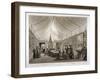J Isabey's Exhibition Rooms on Pall Mall, Westminster, London, 1820-William James Bennett-Framed Giclee Print