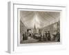 J Isabey's Exhibition Rooms on Pall Mall, Westminster, London, 1820-William James Bennett-Framed Giclee Print