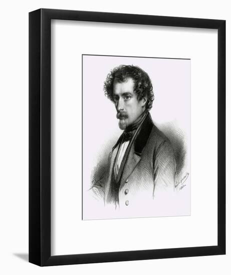 J J Grandville-Emile Lassalle-Framed Art Print