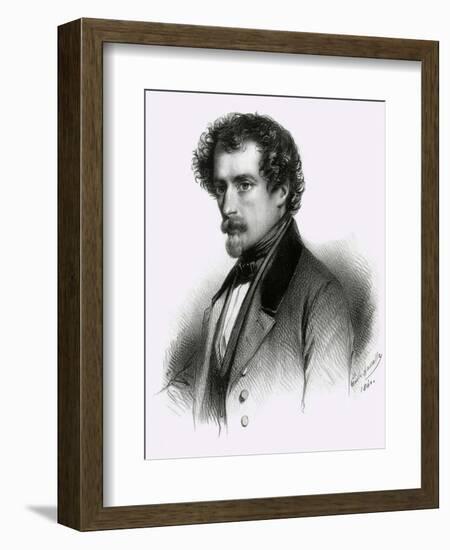 J J Grandville-Emile Lassalle-Framed Art Print