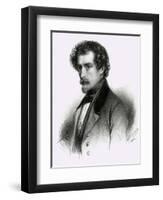 J J Grandville-Emile Lassalle-Framed Art Print