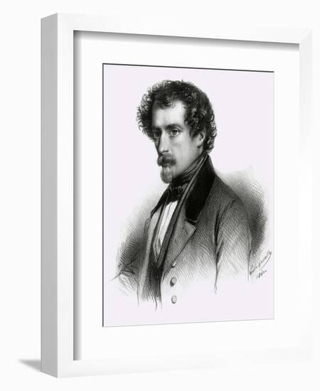 J J Grandville-Emile Lassalle-Framed Art Print