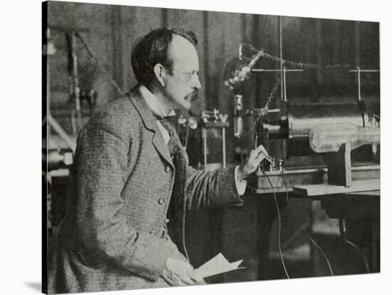 J.J. Thomson, English Physicist-Science Source-Stretched Canvas