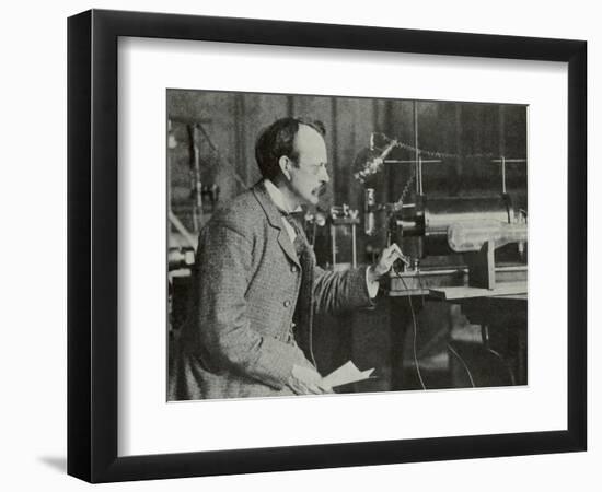 J.J. Thomson, English Physicist-Science Source-Framed Giclee Print