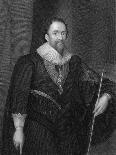 Sir Fulke Greville, 1st Baron Brooke, Poet, Dramatist, and Statesman-J Jenkins-Giclee Print