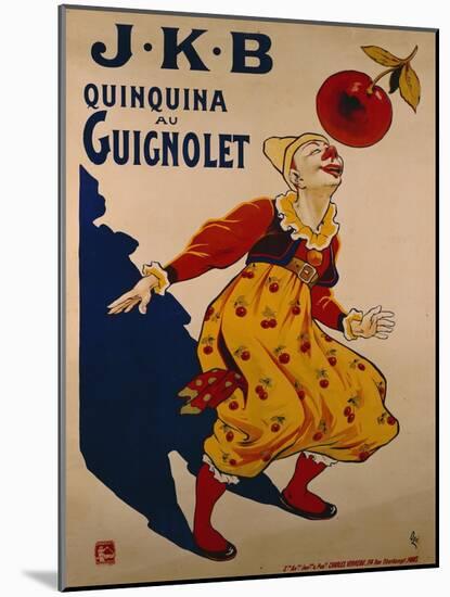 J.K.B, Quinquina au Guignolet, circa 1900-Eugene Oge-Mounted Giclee Print