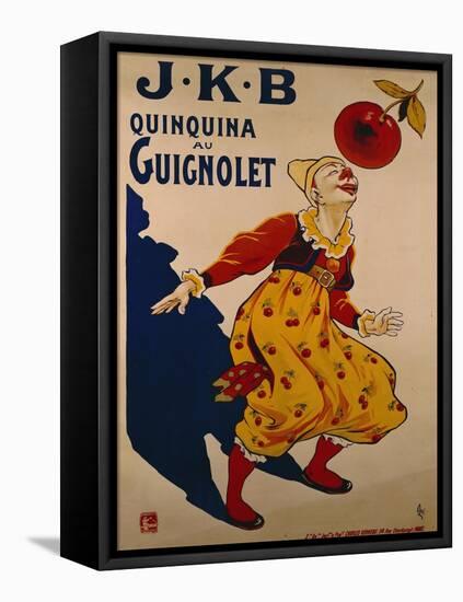 J.K.B, Quinquina au Guignolet, circa 1900-Eugene Oge-Framed Stretched Canvas
