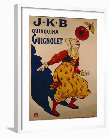 J.K.B, Quinquina au Guignolet, circa 1900-Eugene Oge-Framed Giclee Print