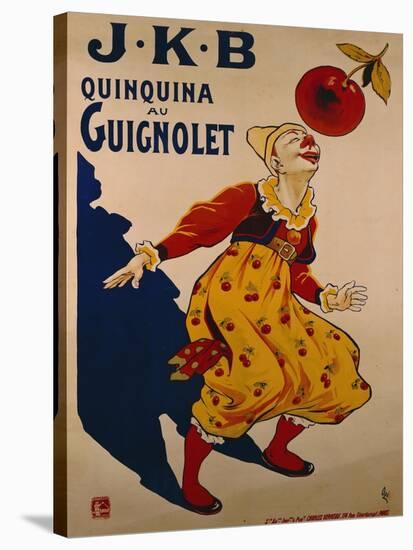 J.K.B, Quinquina au Guignolet, circa 1900-Eugene Oge-Stretched Canvas