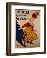 J.K.B, Quinquina au Guignolet, circa 1900-Eugene Oge-Framed Giclee Print