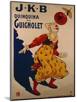 J.K.B, Quinquina au Guignolet, circa 1900-Eugene Oge-Mounted Giclee Print