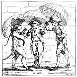 A Meeting of Umbrellas' 1782-J Kent-Giclee Print