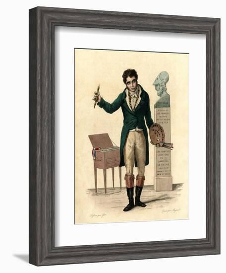 J-L David, Gros-null-Framed Art Print