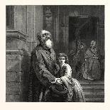 The Blind Beggar, in the National Gallery, 1859-J.l. Dyckmans-Mounted Giclee Print