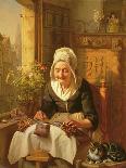 The Old Lacemaker, 1844-J.l. Dyckmans-Laminated Giclee Print
