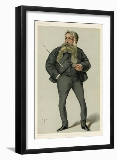 J L E Meissonier, French Painter-Theobald Chartran-Framed Art Print