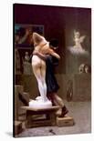 Caesar and Cleopatra-J.l. Gerome-Mounted Art Print