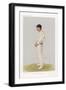 J L Tyldesley English Cricketer Who Achieved 46 Centuries in 11 Years-Spy (Leslie M. Ward)-Framed Art Print