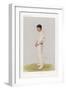 J L Tyldesley English Cricketer Who Achieved 46 Centuries in 11 Years-Spy (Leslie M. Ward)-Framed Art Print