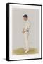 J L Tyldesley English Cricketer Who Achieved 46 Centuries in 11 Years-Spy (Leslie M. Ward)-Framed Stretched Canvas