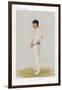 J L Tyldesley English Cricketer Who Achieved 46 Centuries in 11 Years-Spy (Leslie M. Ward)-Framed Art Print