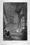 Interior of the Great Hall, Charterhouse, London, 1815-J Lewis-Framed Giclee Print