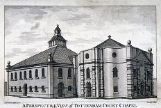 Whitefield's Tabernacle, Tottenham Court Road, St Pancras, London, 1772-J Lodge-Framed Giclee Print