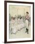 J M Barrie 'Quality Street'-Hugh Thomson-Framed Giclee Print