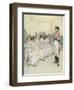 J M Barrie 'Quality Street'-Hugh Thomson-Framed Giclee Print