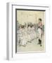 J M Barrie 'Quality Street'-Hugh Thomson-Framed Giclee Print