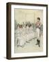 J M Barrie 'Quality Street'-Hugh Thomson-Framed Giclee Print