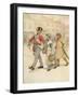 J M Barrie 'Quality Street'-Hugh Thomson-Framed Giclee Print