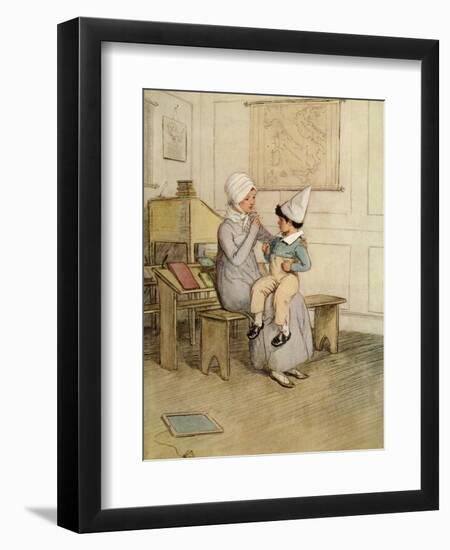 J M Barrie 'Quality Street'-Hugh Thomson-Framed Giclee Print