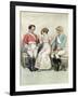 J M Barrie 'Quality Street'-Hugh Thomson-Framed Giclee Print