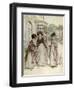 J M Barrie 'Quality Street'-Hugh Thomson-Framed Giclee Print