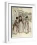 J M Barrie 'Quality Street'-Hugh Thomson-Framed Giclee Print