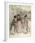 J M Barrie 'Quality Street'-Hugh Thomson-Framed Giclee Print