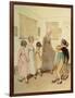 J M Barrie 'Quality Street'-Hugh Thomson-Framed Giclee Print