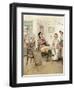 J M Barrie 'Quality Street'-Hugh Thomson-Framed Giclee Print