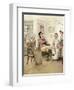 J M Barrie 'Quality Street'-Hugh Thomson-Framed Giclee Print